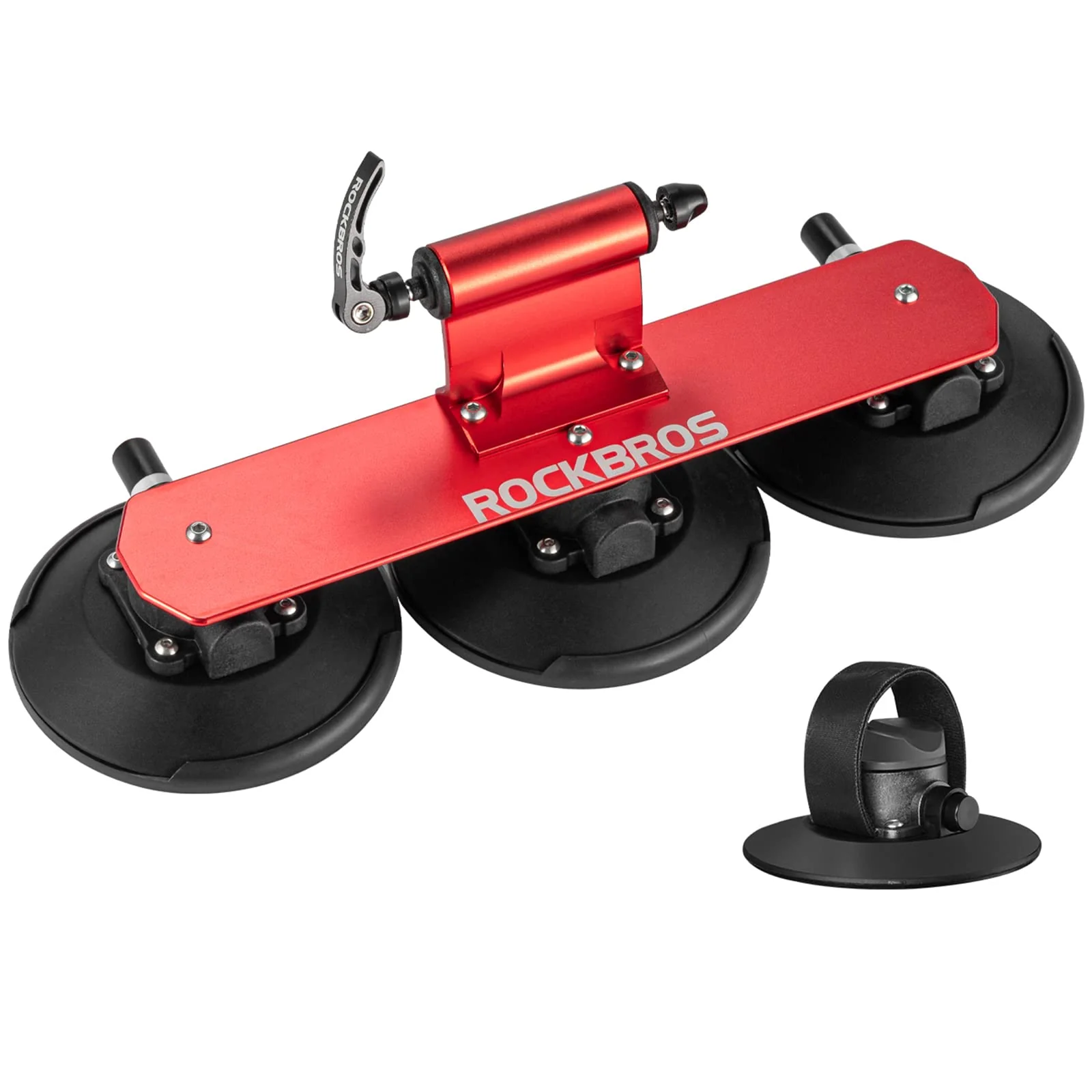 ROCKBROS Suction Cup Bike Rack for Car Roof Quick Release Vehicle Bicycle Racks - Image 4
