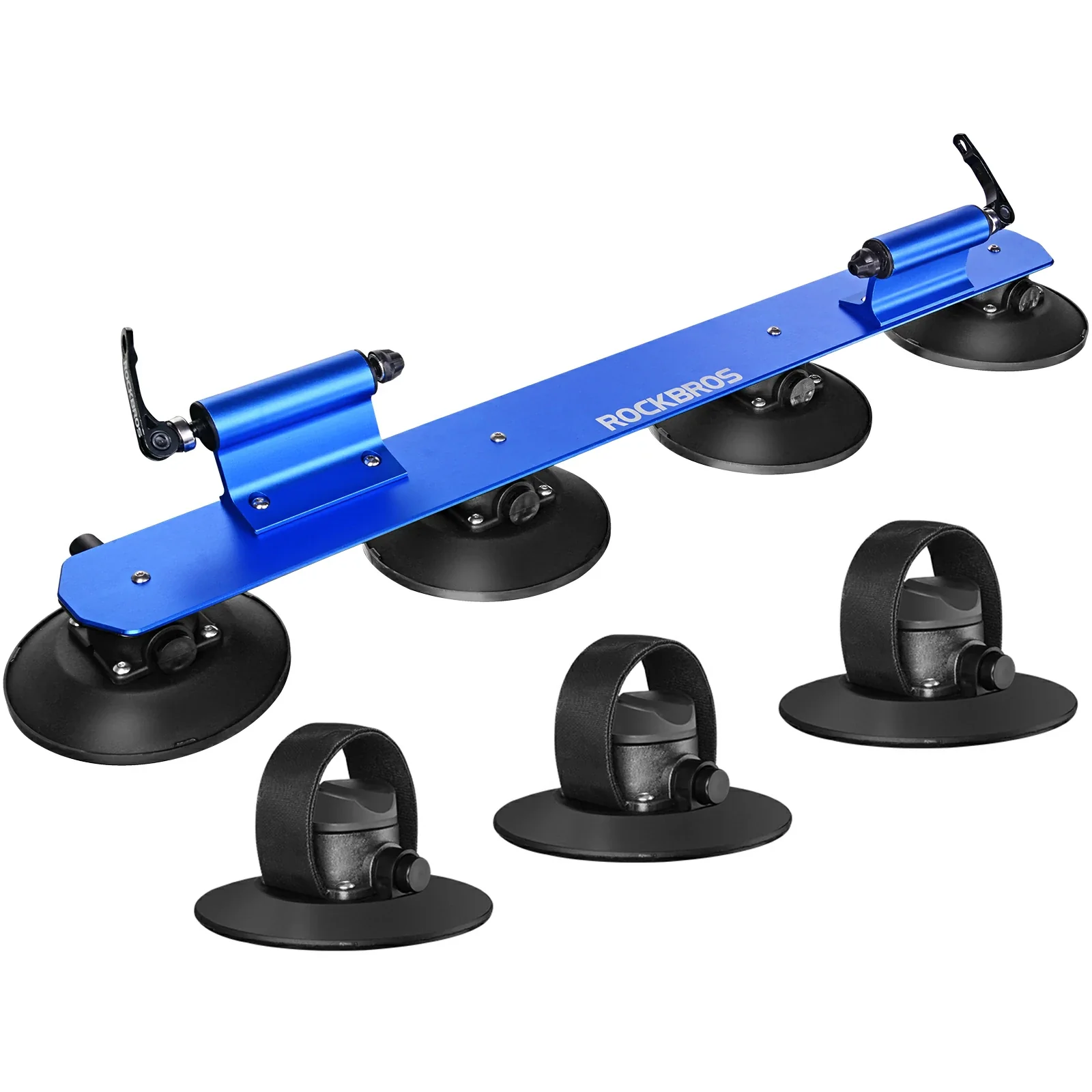 ROCKBROS Suction Cup Bike Rack for Car Roof Quick Release Vehicle Bicycle Racks - Image 9