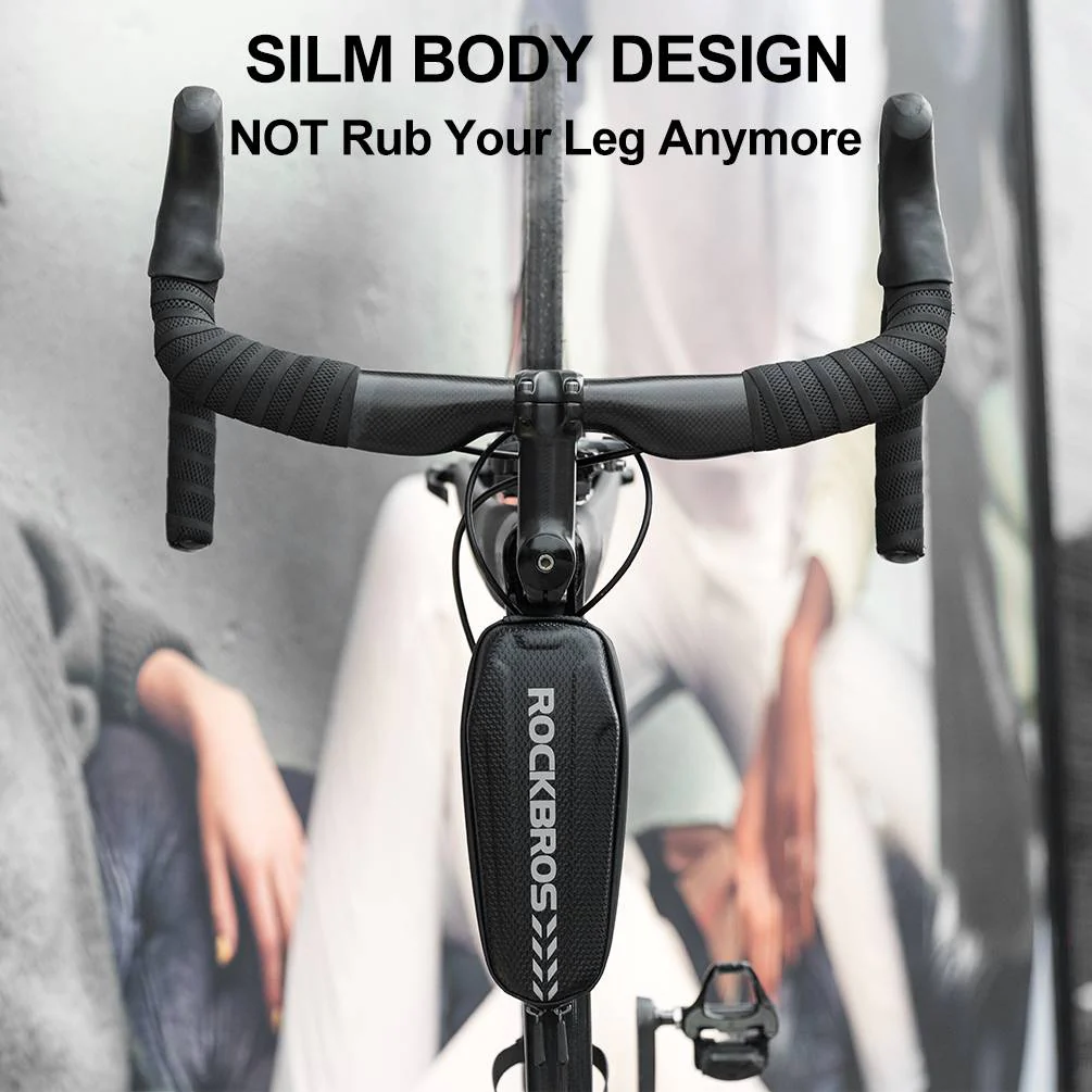 ROCKBROS Top Tube Bike Bag Pouch Storage Pack Waterproof Bike Frame Bag - Image 4