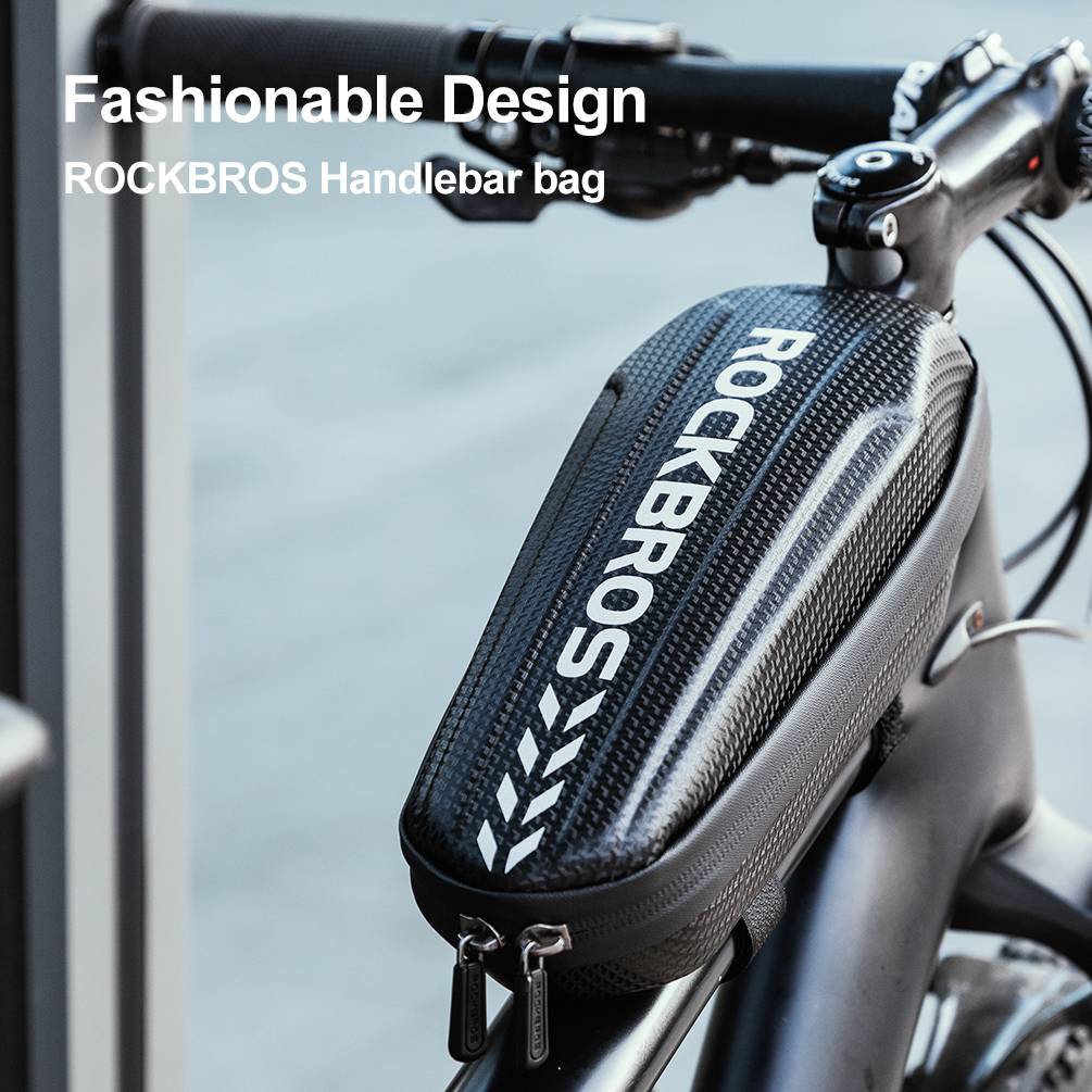 ROCKBROS Top Tube Bike Bag Pouch Storage Pack Waterproof Bike Frame Bag - Image 6