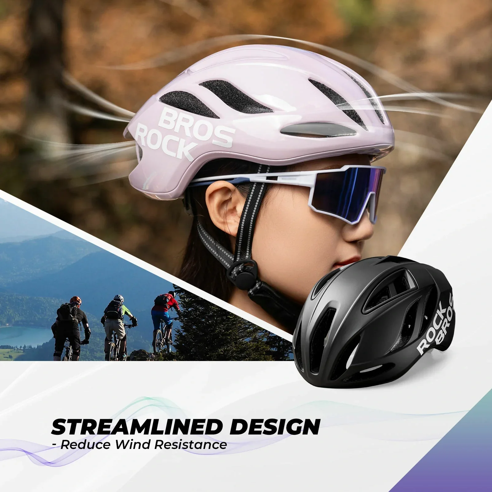 ROCKBROS Ultra-Light Bike Helmet Maximum Protection Ultimate Comfort - Image 25