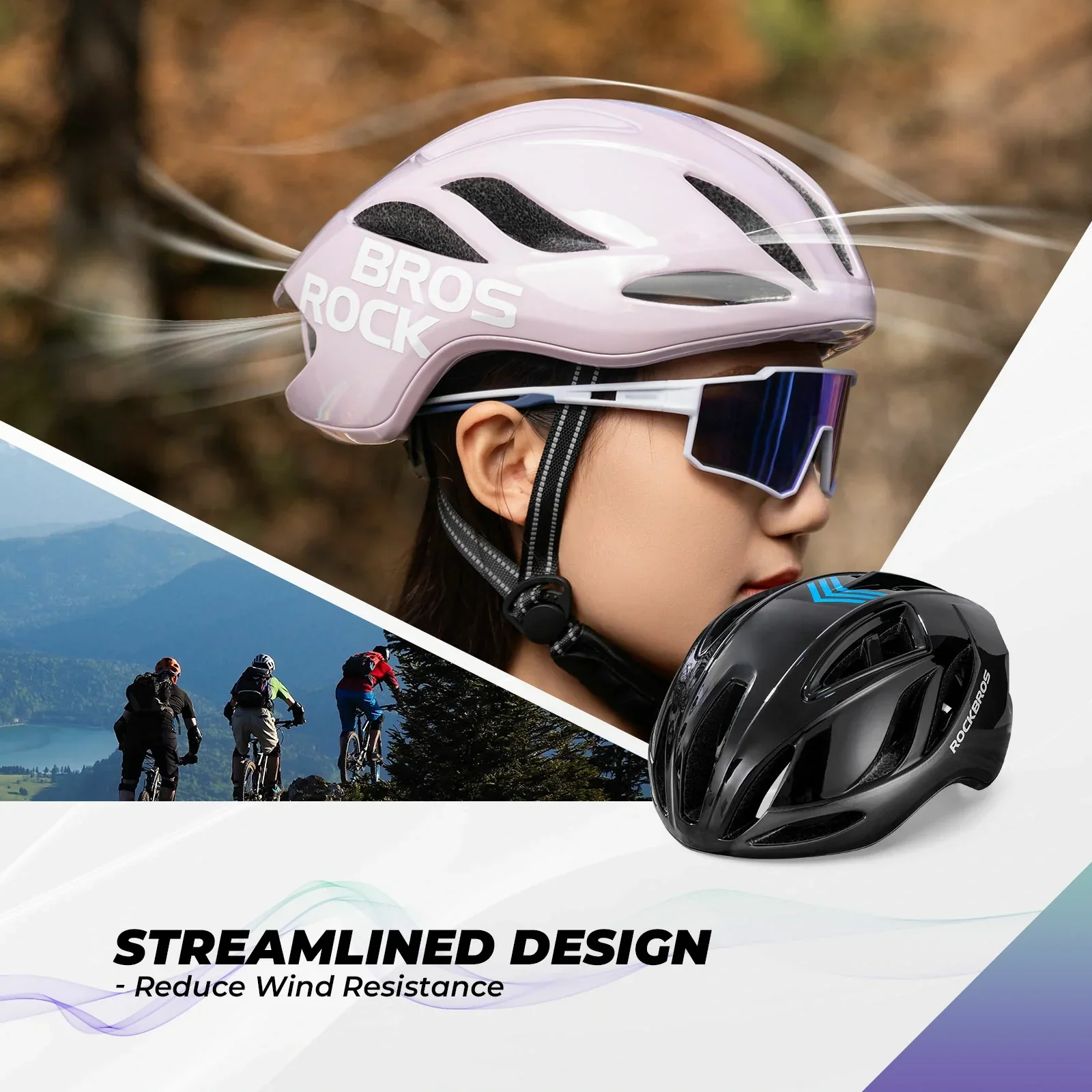 ROCKBROS Ultra-Light Bike Helmet Maximum Protection Ultimate Comfort - Image 3