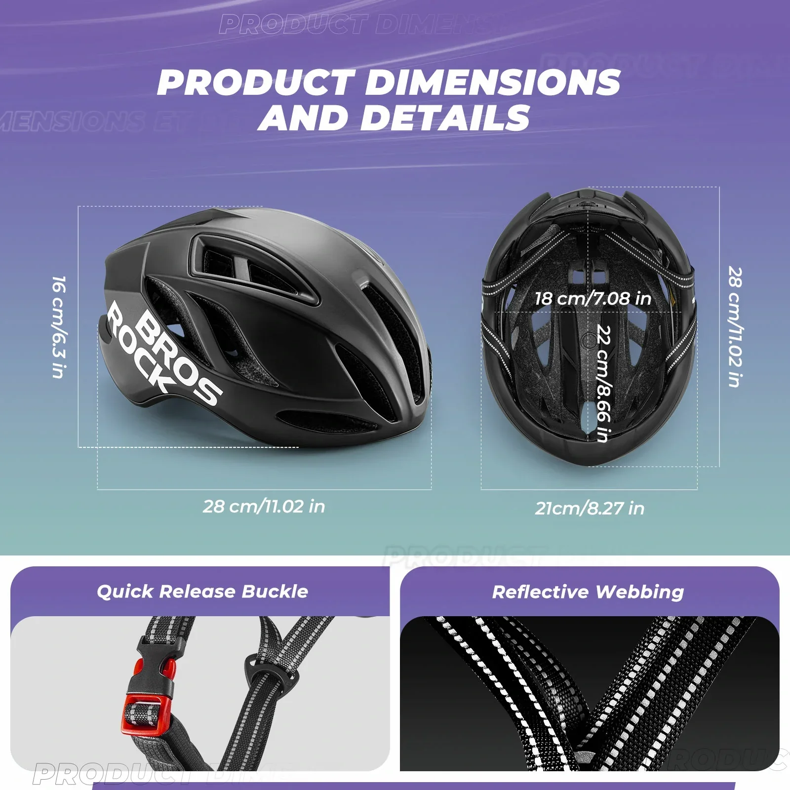 ROCKBROS Ultra-Light Bike Helmet Maximum Protection Ultimate Comfort - Image 31