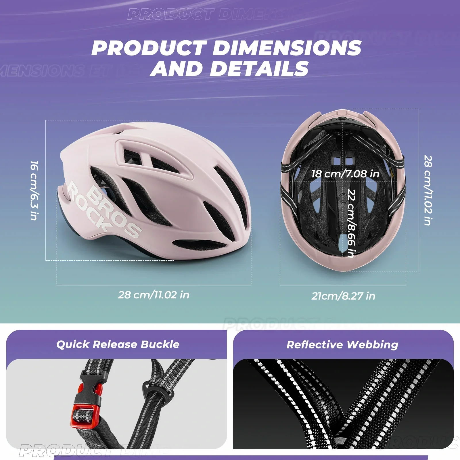 ROCKBROS Ultra-Light Bike Helmet Maximum Protection Ultimate Comfort - Image 35