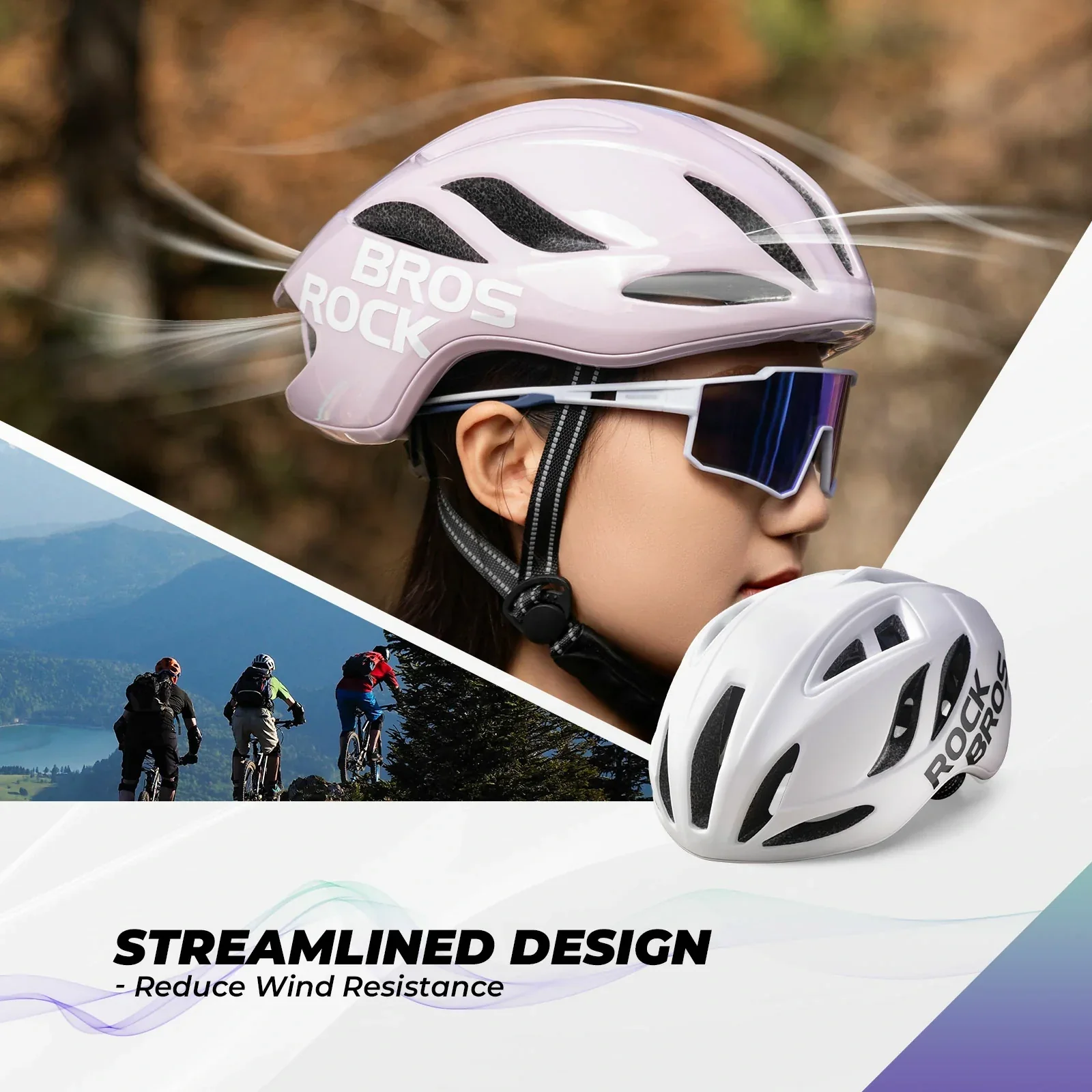 ROCKBROS Ultra-Light Bike Helmet Maximum Protection Ultimate Comfort - Image 42