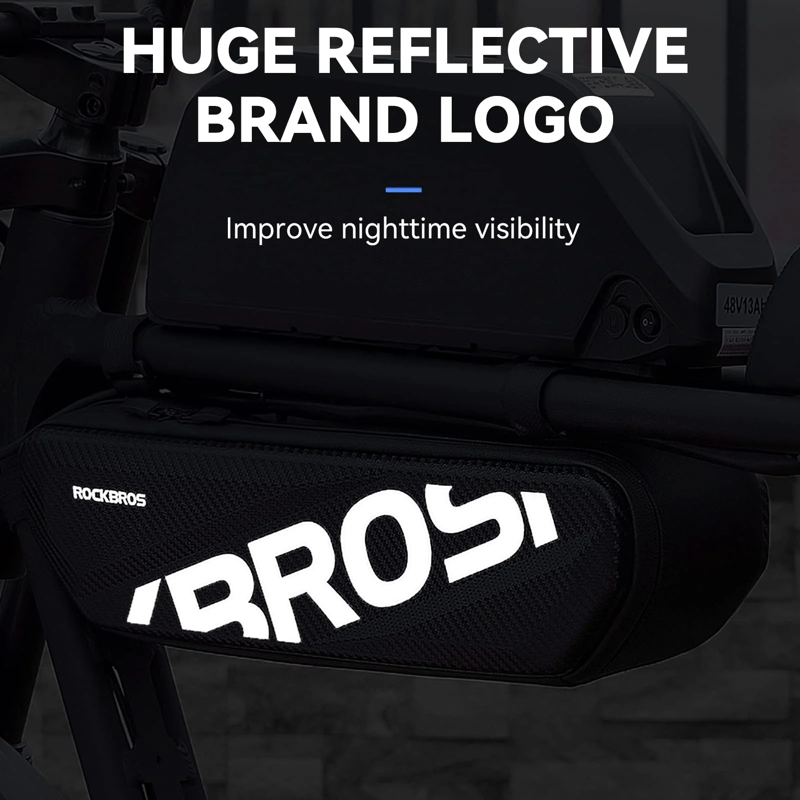 ROCKBROS Waterproof Bike Frame Bag for SUPER73 Electric Bikes - Image 6
