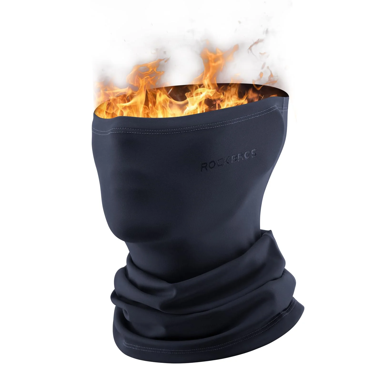 ROCKBROS Windproof Neck Warmer Gaiter Half Balaclava for Men & Women - Image 7