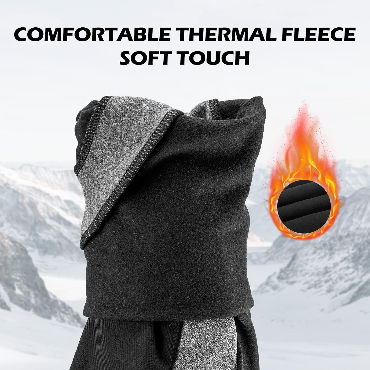 ROCKBROS Winter Thermal Arm/Leg Warmers for Women and Men - Image 9