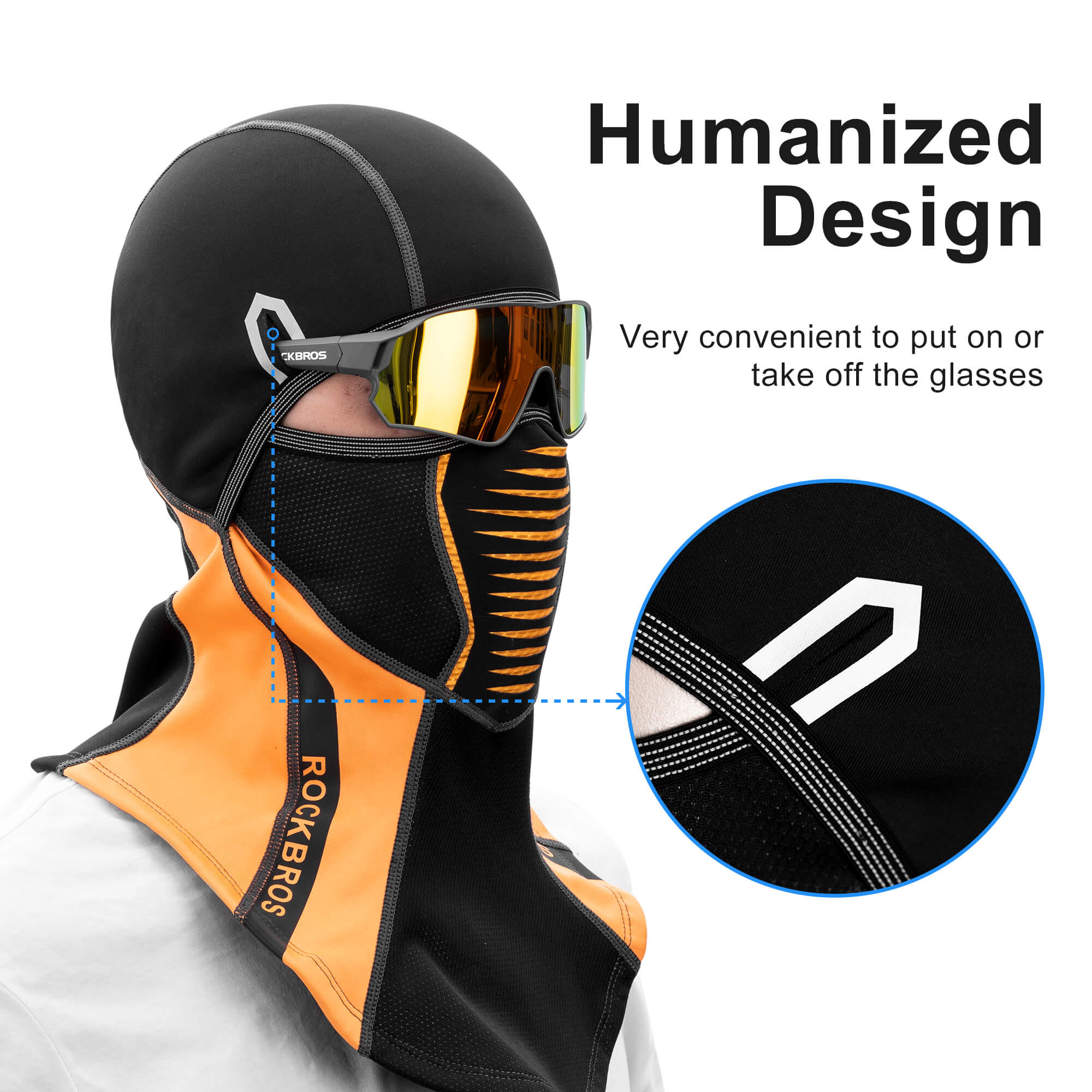 ROCKBROS Winter Windproof Balaclava Warm Cycling Cover - Image 15