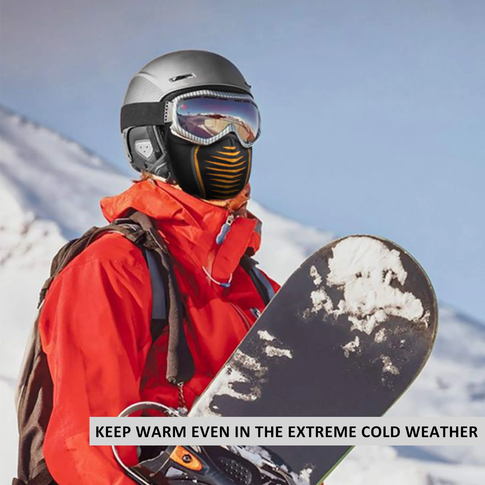 ROCKBROS Winter Windproof Balaclava Warm Cycling Cover - Image 20
