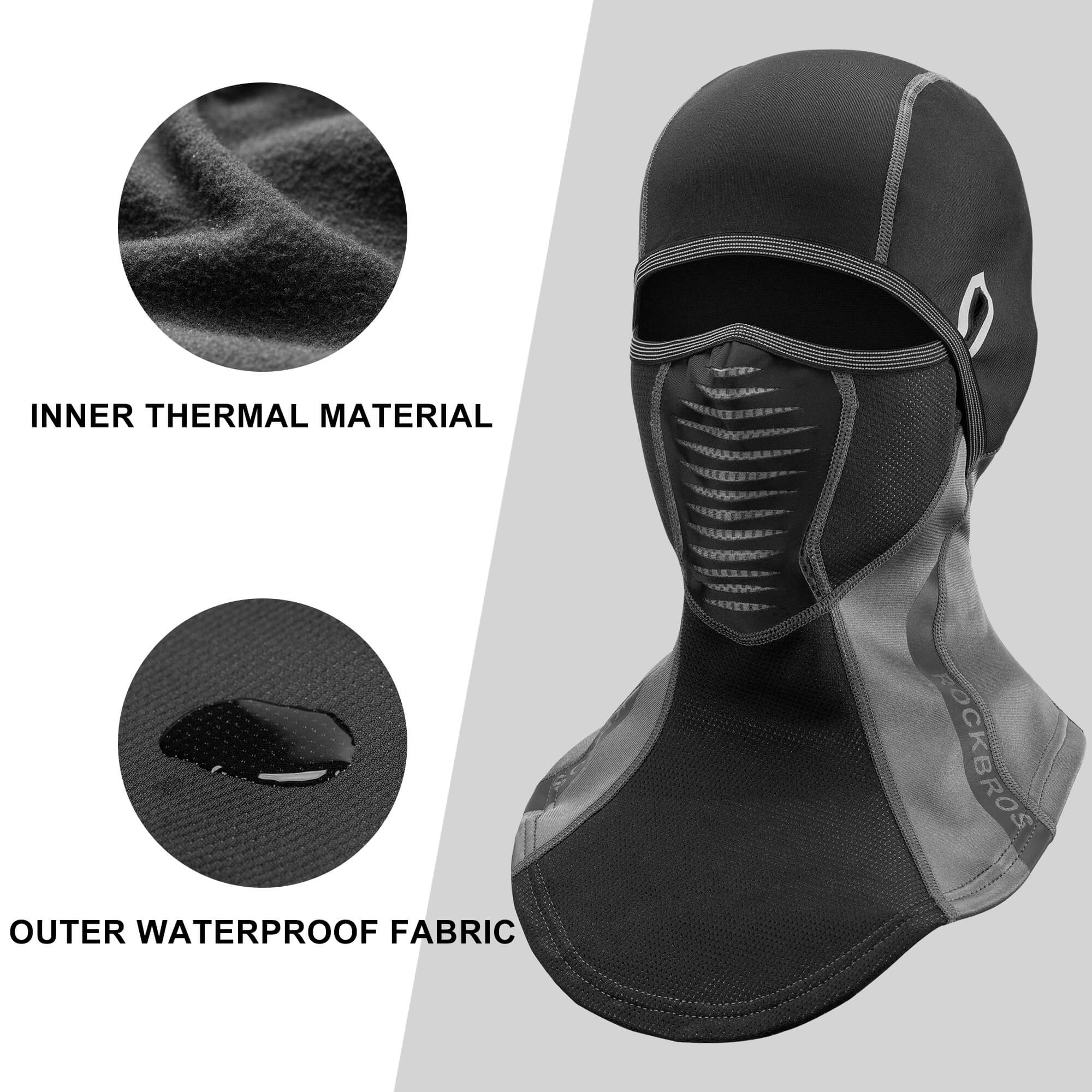 ROCKBROS Winter Windproof Balaclava Warm Cycling Cover - Image 3