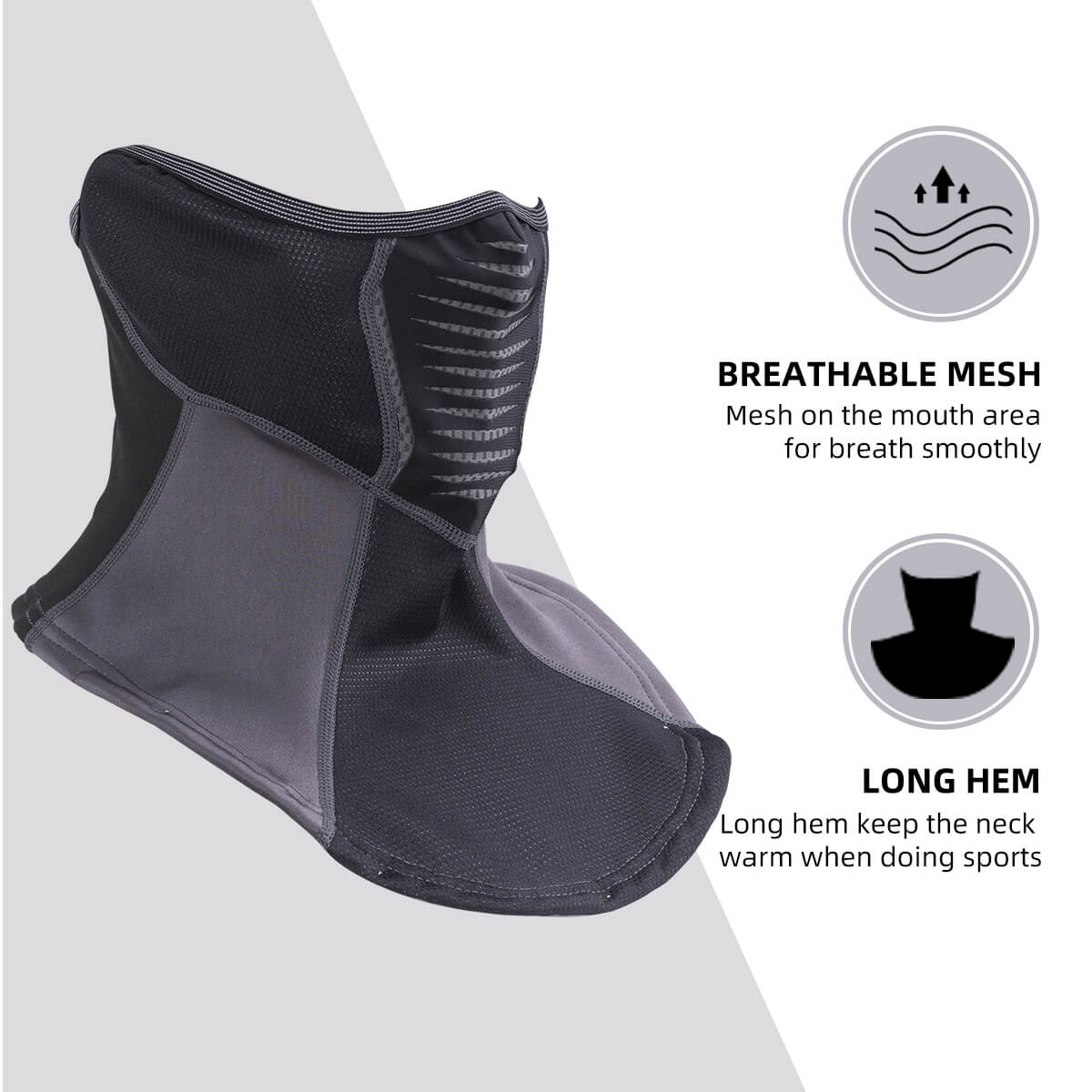 ROCKBROS Winter Windproof Balaclava Warm Cycling Cover - Image 9