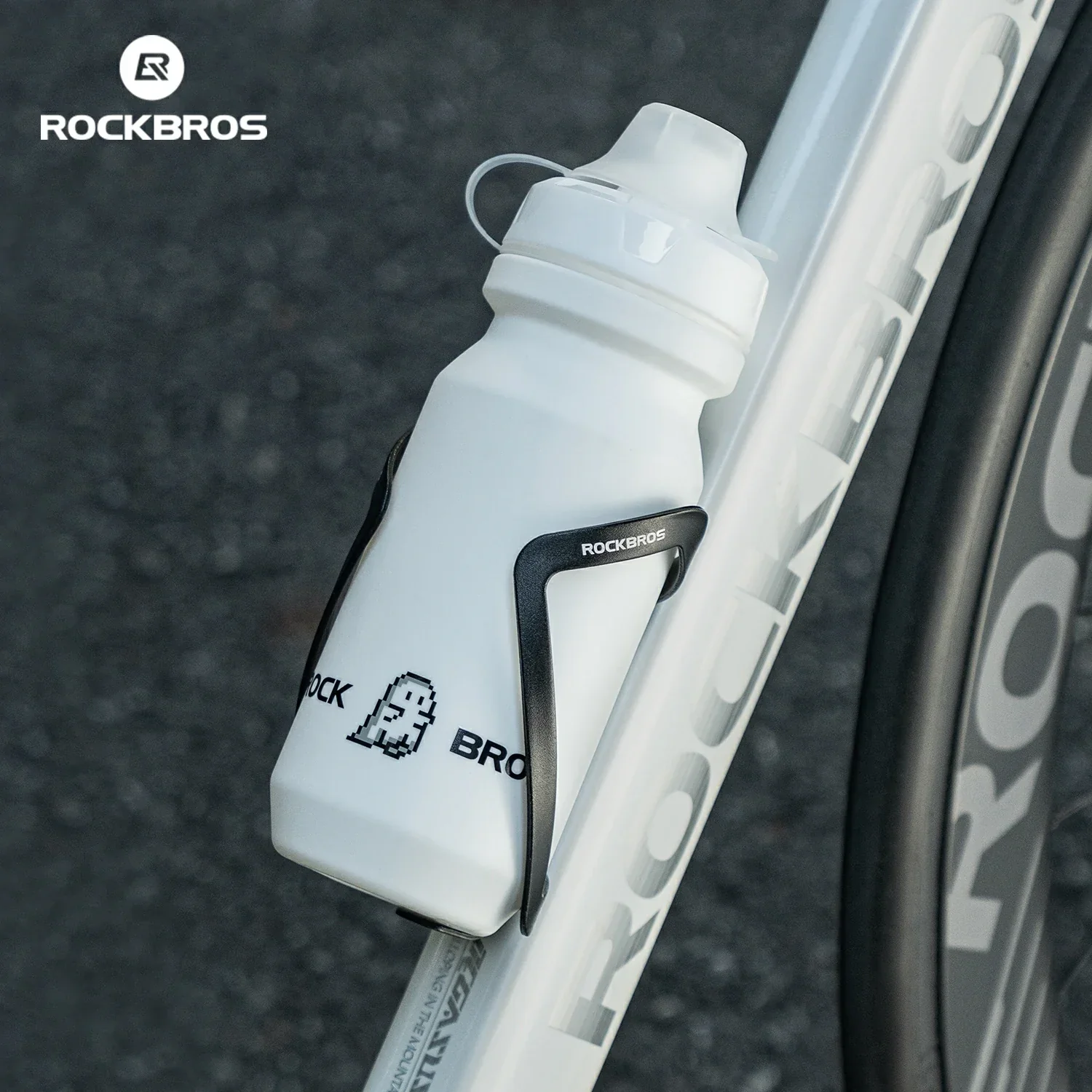 ROCKBROS Bike Bottle with Pull-Top Lid Lightweight 600/750ml - Image 13