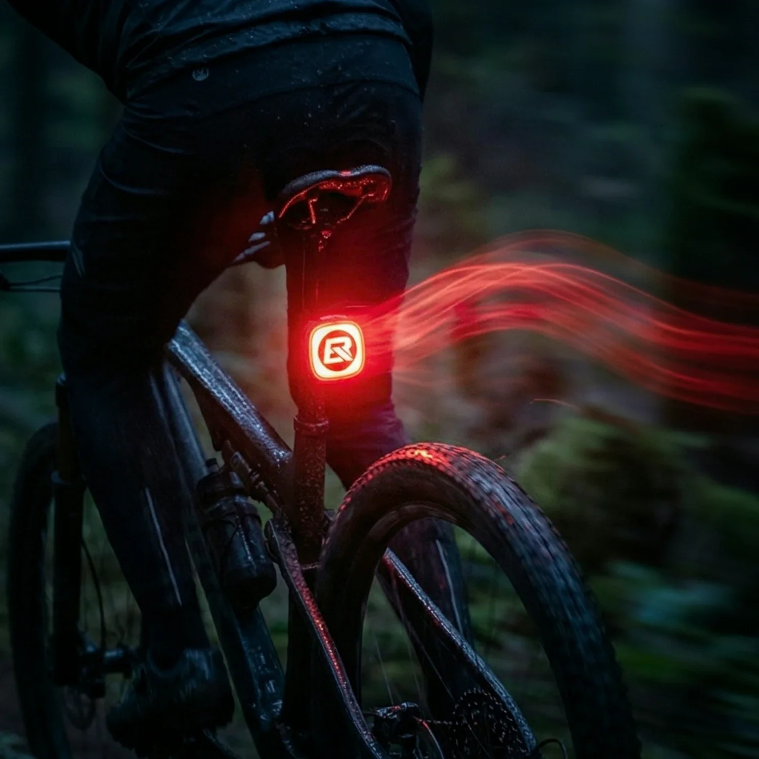 Smart Bike Rear Light with Brake Sensor & LED Display Q2MAX - Image 12