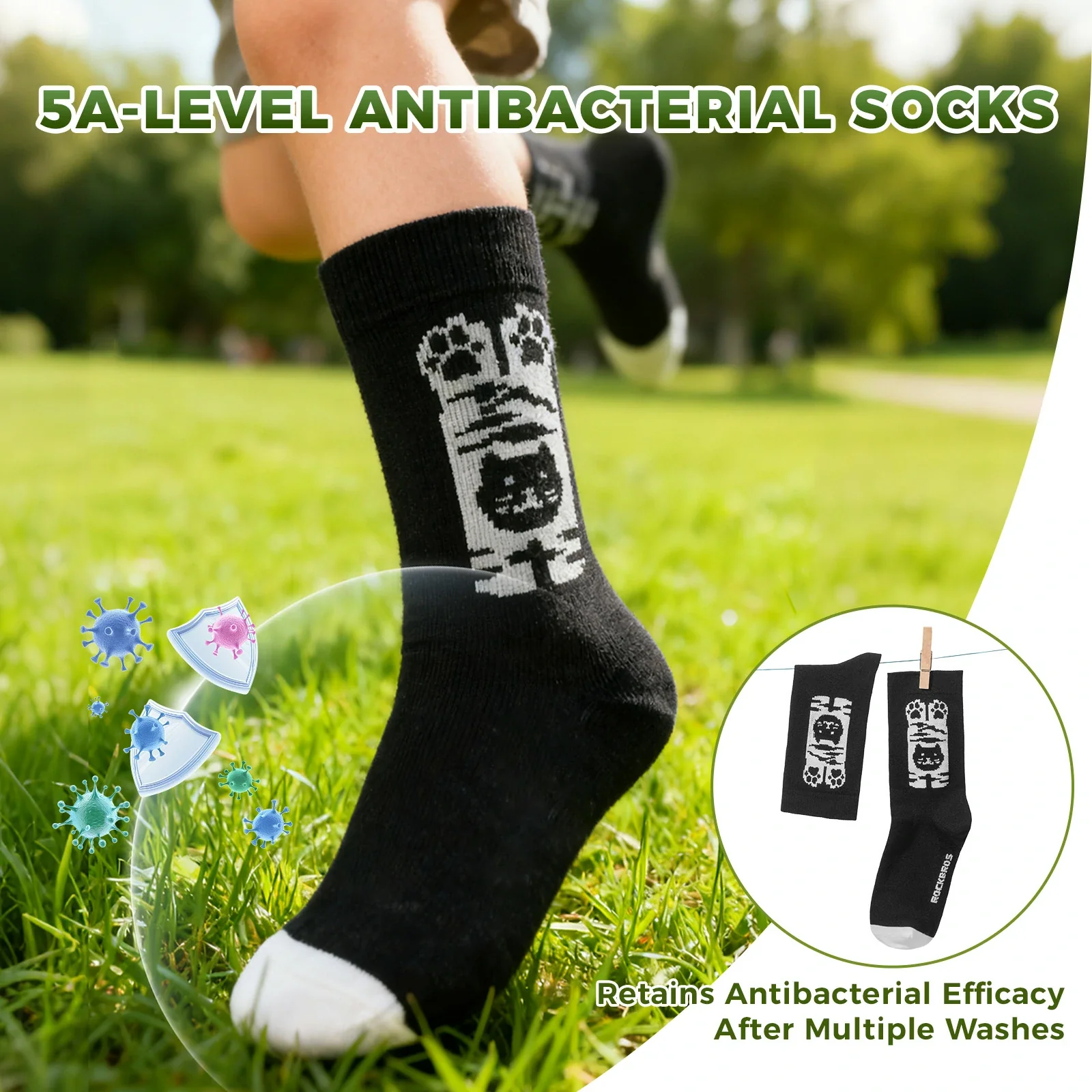 Breathable Sports Socks For Kids - Image 6