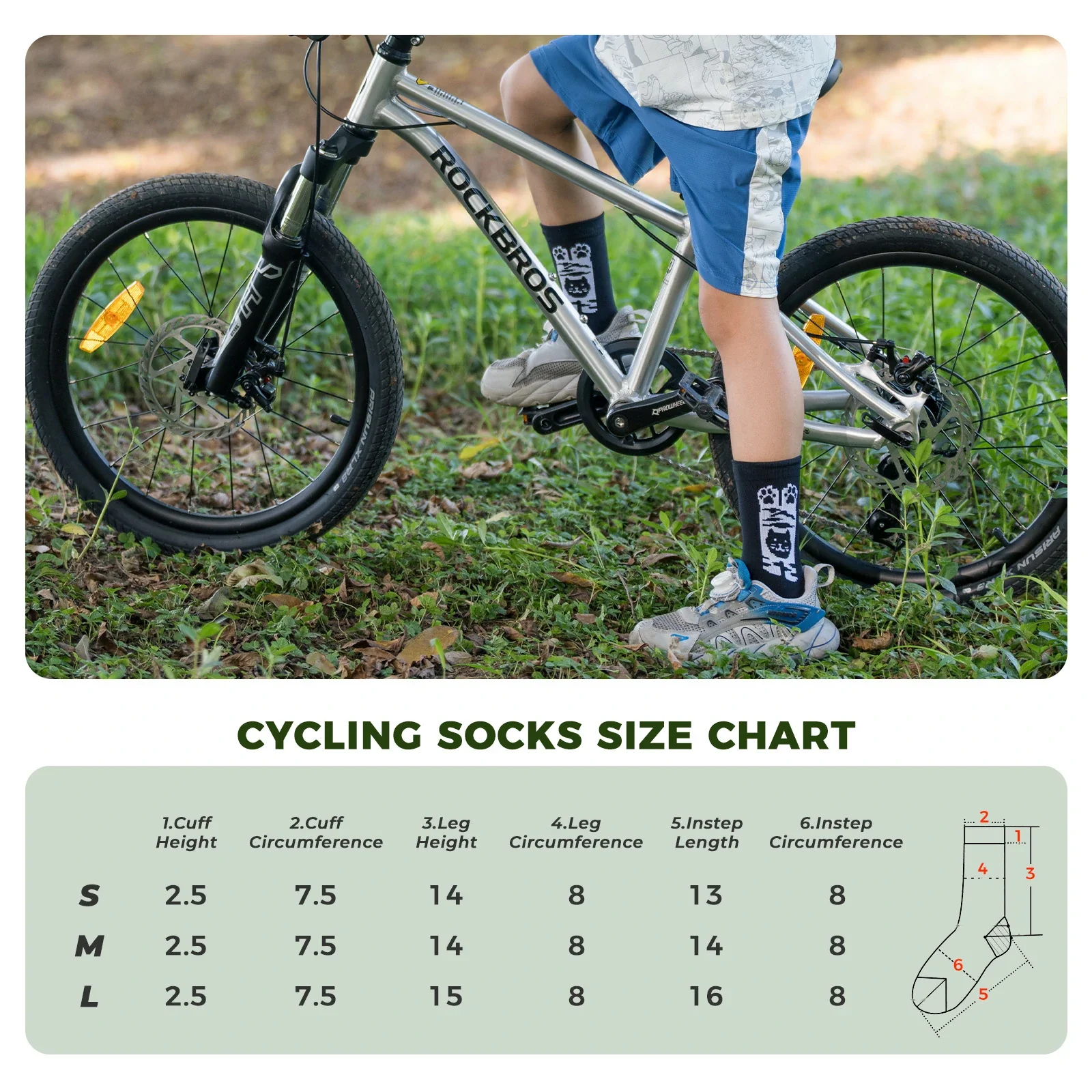 Breathable Sports Socks For Kids - Image 8