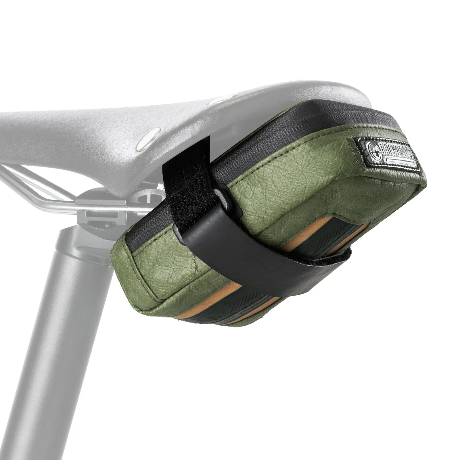 Road-to-Sky Sustainable Eco-Friendly Recycled Tire Bike Saddle Bag 0.4L
