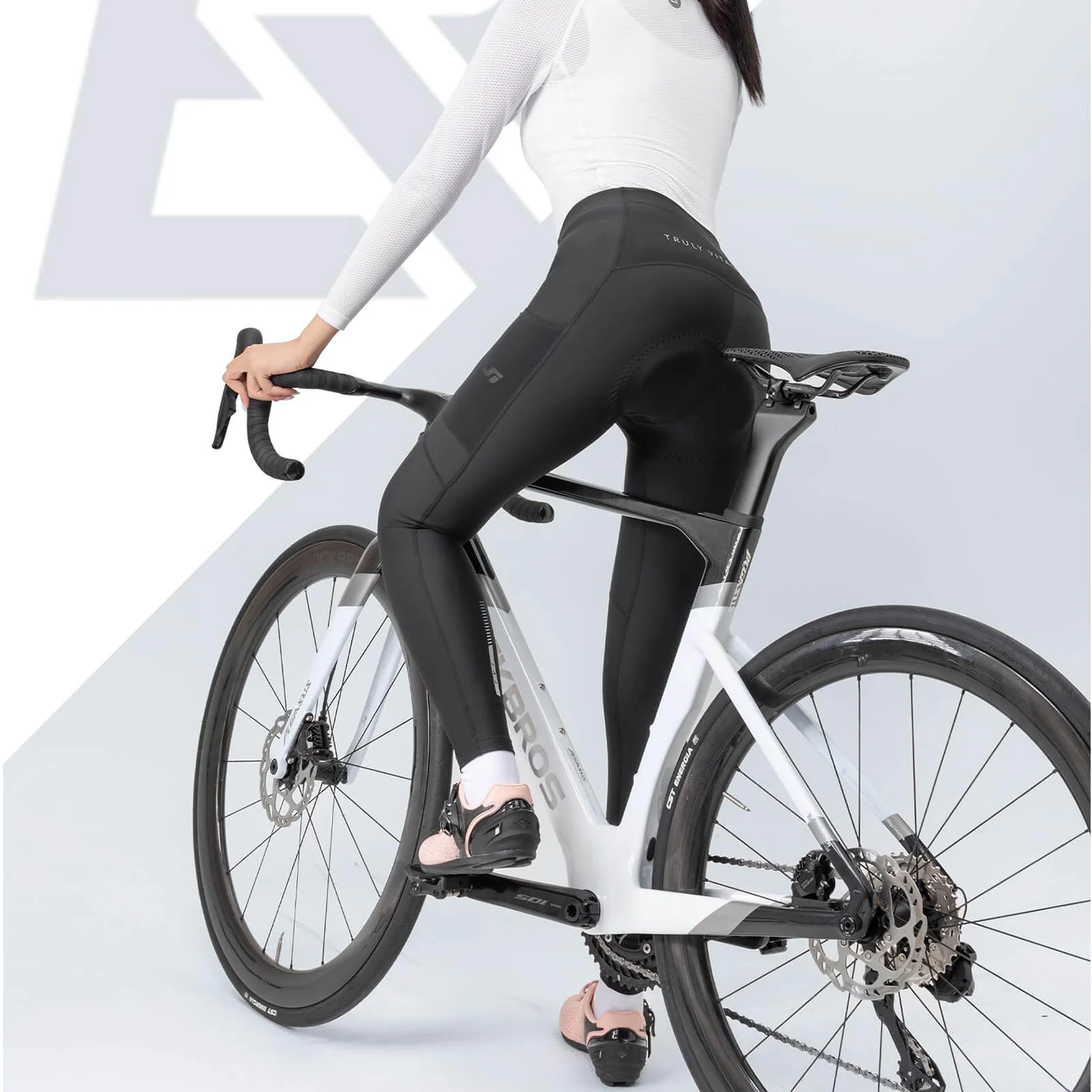 Women's Winter Cycling Tights 3D Padded Windproof Quick-Dry - Image 5