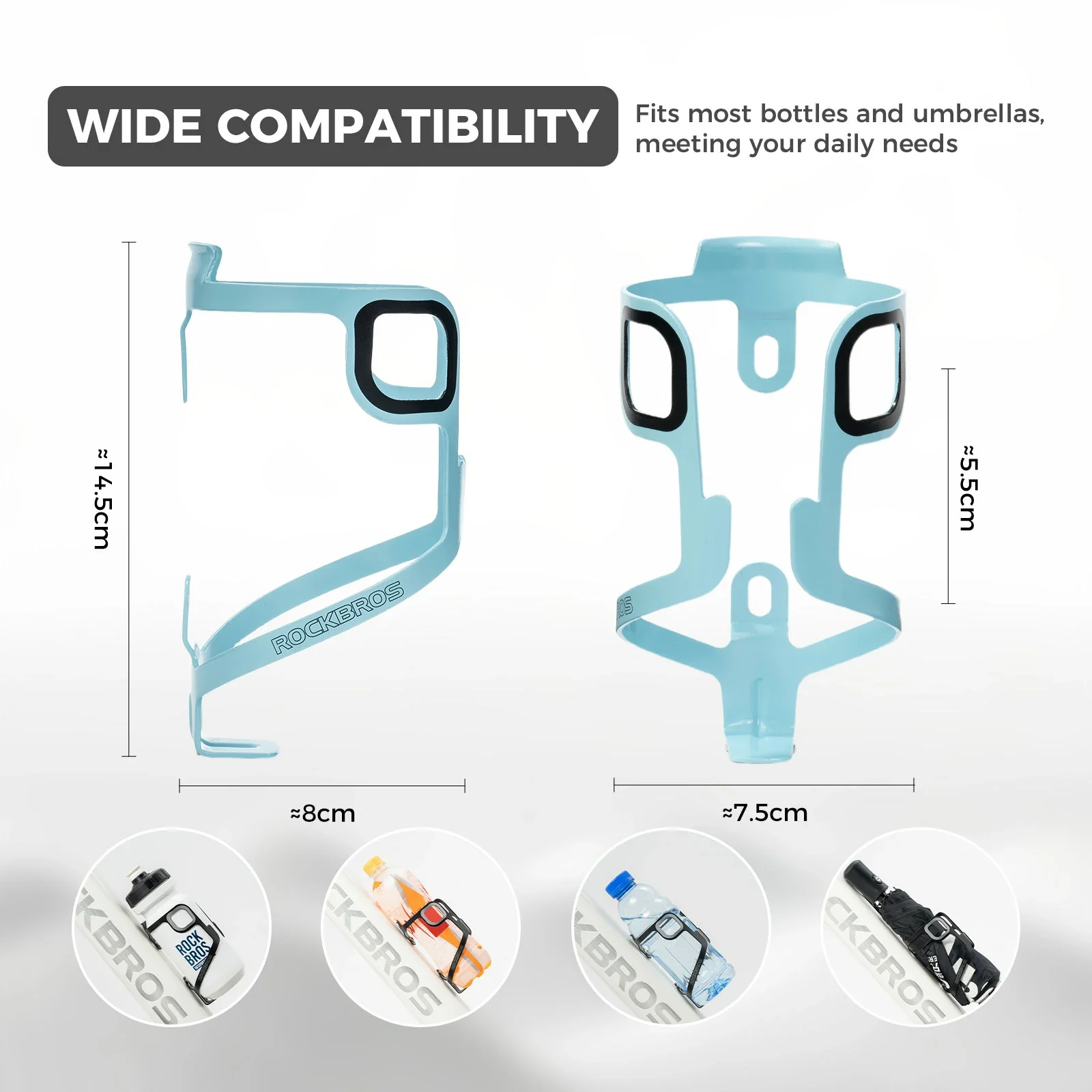 Twin Pack Aluminium Bike Bottle Cages - Image 14