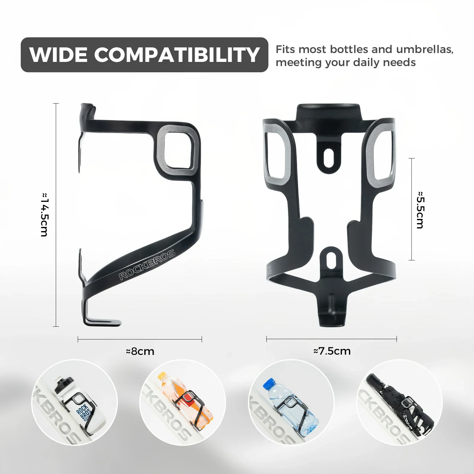 Twin Pack Aluminium Bike Bottle Cages - Image 5