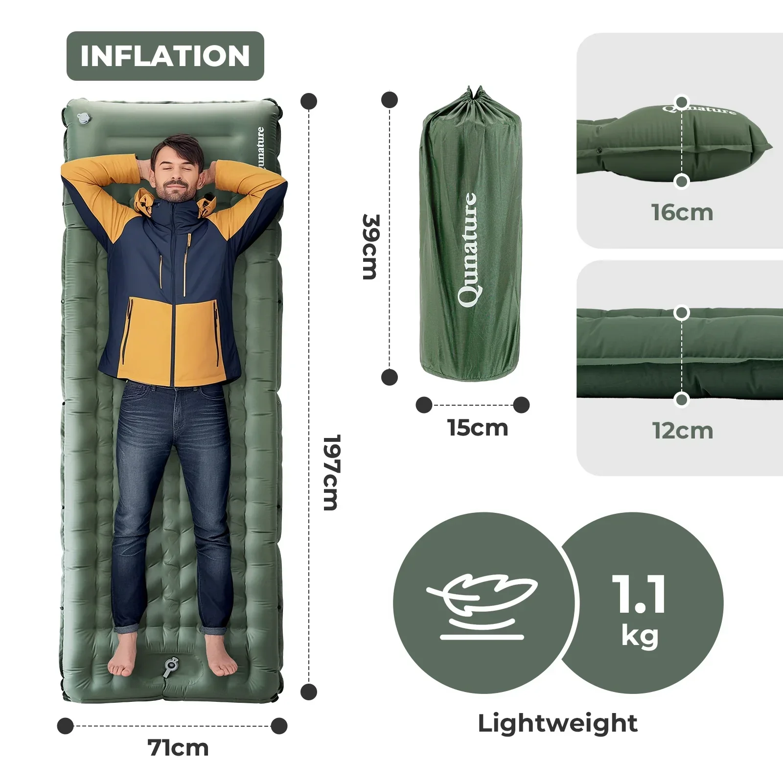 Ultra-Light Inflatable Sleeping Mats - Image 9