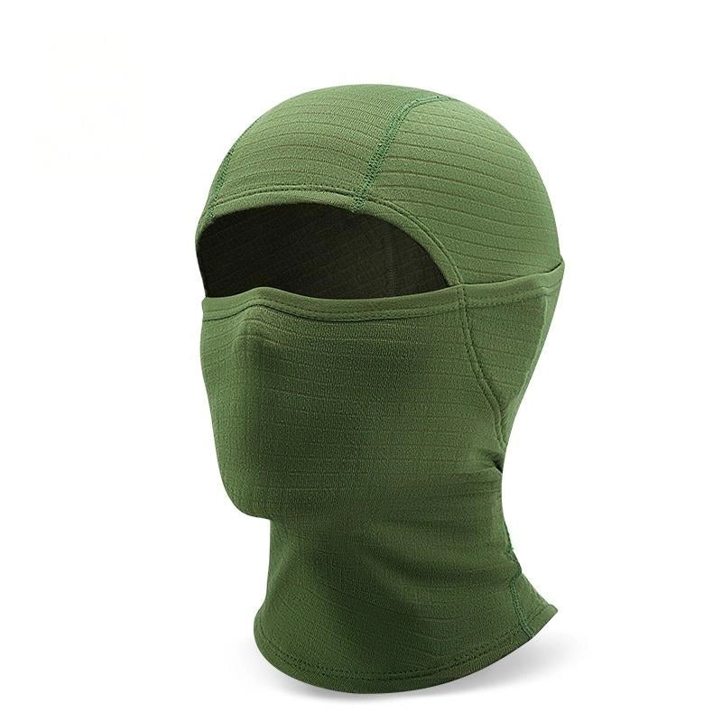 Waffle Grid Hooded Mask with Full-Face Cold Protection & Comfort Fit - Image 3