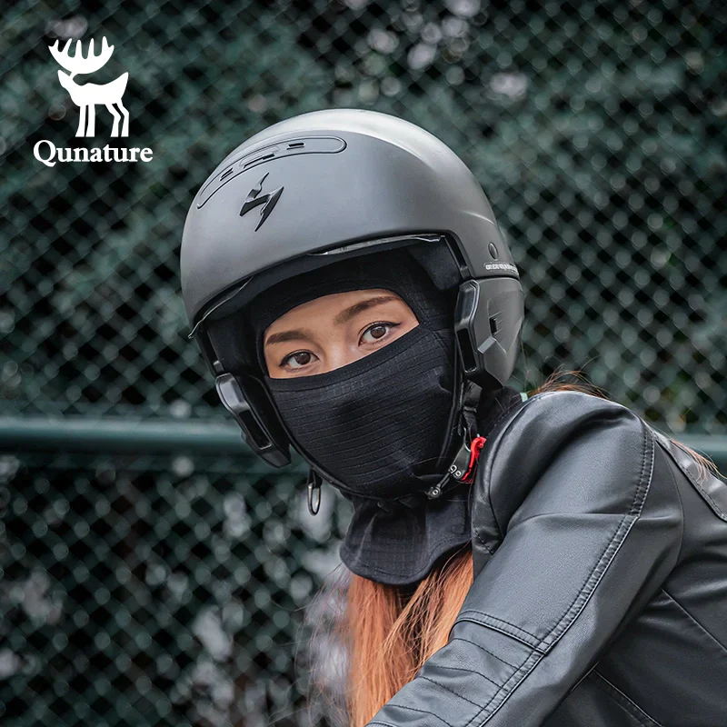 Waffle Grid Hooded Mask with Full-Face Cold Protection & Comfort Fit - Image 6