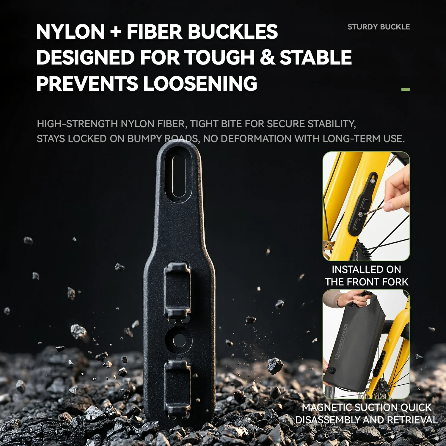 Magnetic Quick-Release Waterproof Bike Fork Bag 6L - Image 10