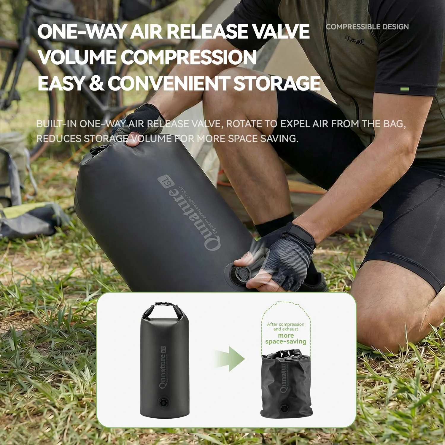 Magnetic Quick-Release Waterproof Bike Fork Bag 6L - Image 11
