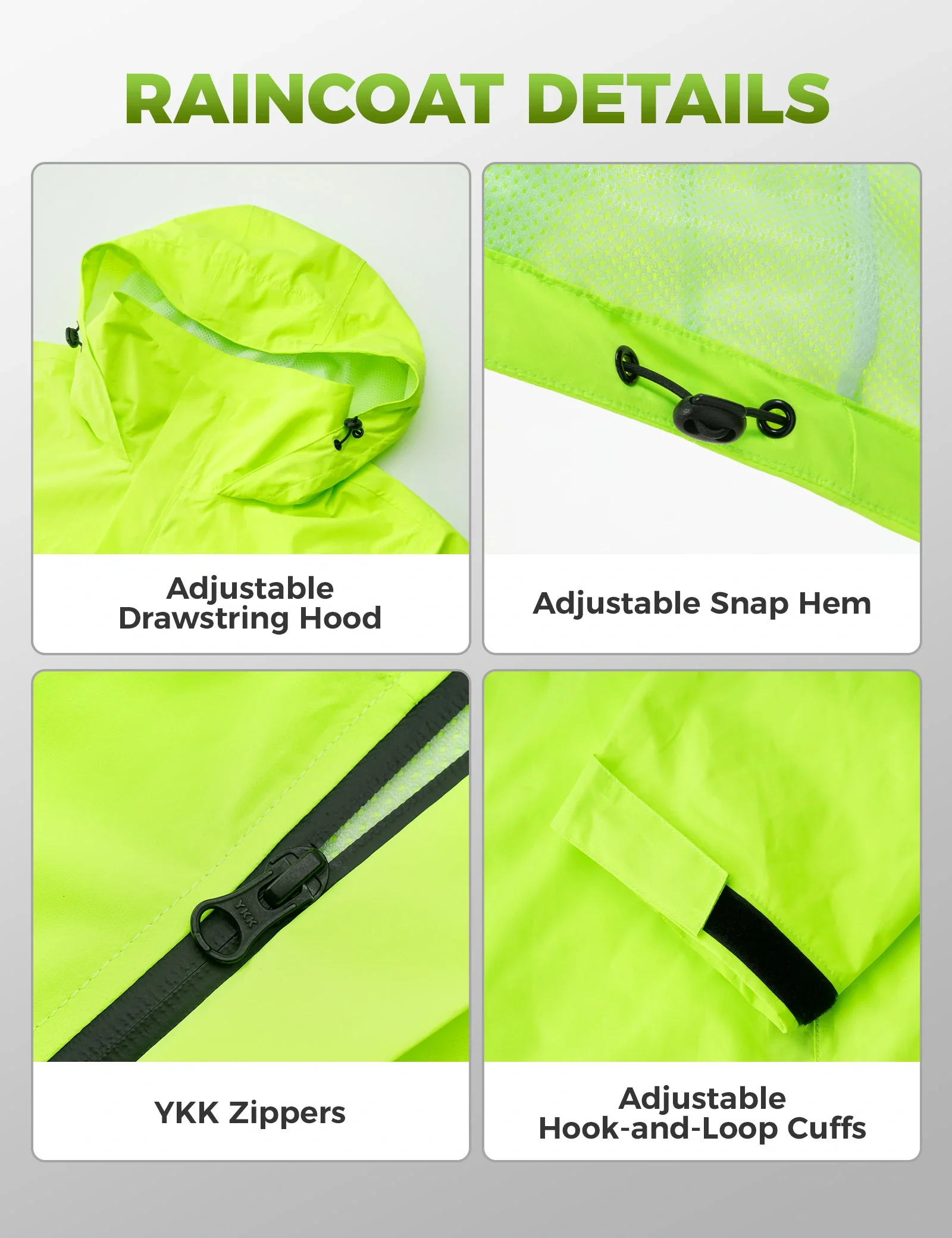 Waterproof Jacket Trousers Set YPY028 - Image 3