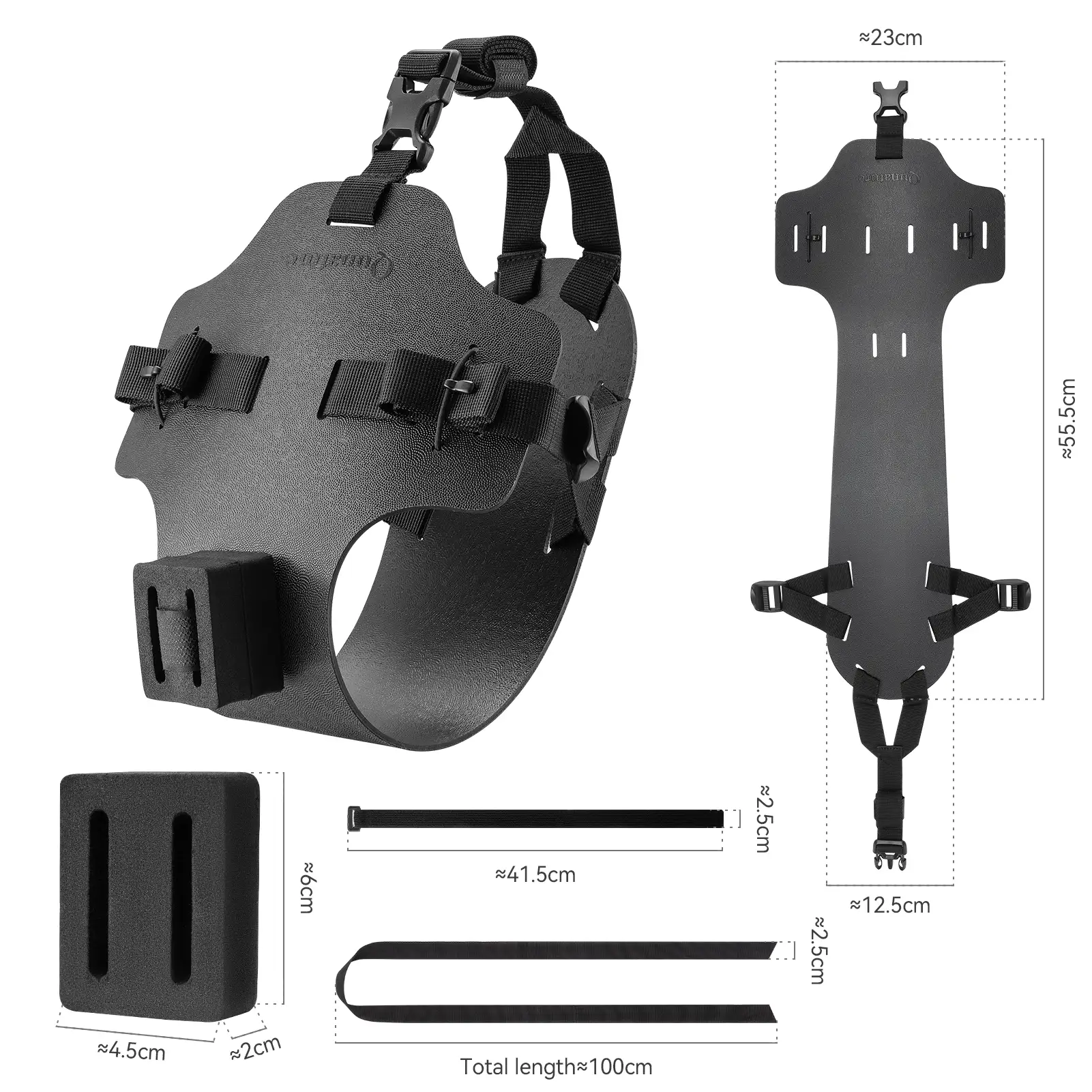 Waterproof & Lightweight Tail Bag Extension Bracket for Bikepacking - Image 4