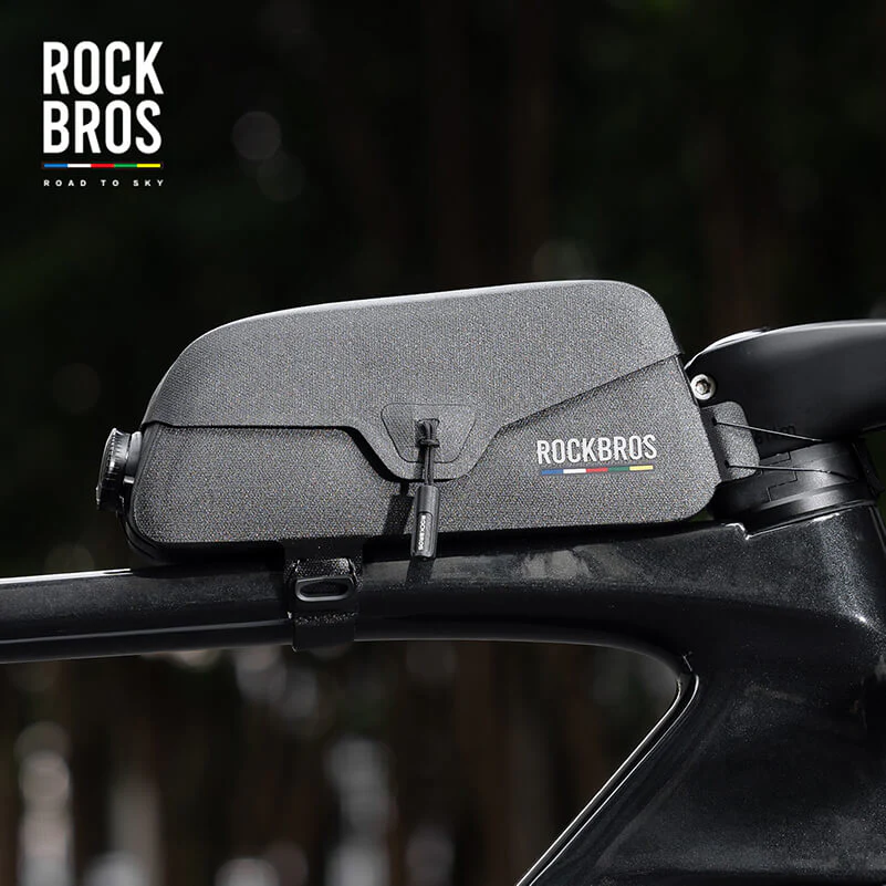 ROCKBROS Road-to-Sky Frame Bag Magnetic Top Tube Bag 100% Waterproof 0.6L-0.9L - Image 7