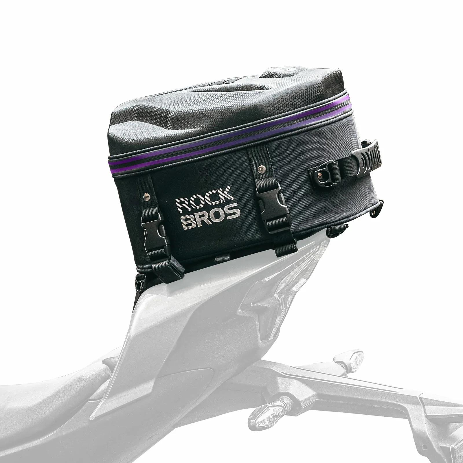 Waterproof Motorcycle & E-Bike Rear Seat Tail Bag - Image 8
