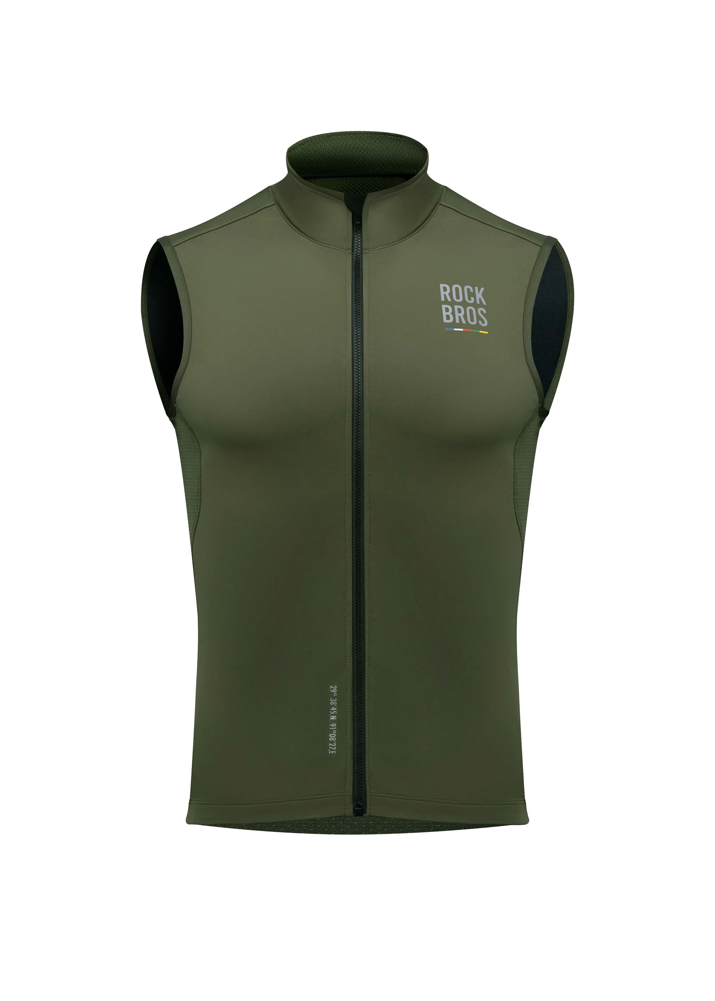 ROCKBROS Road-to-Sky Wind Proof Warm Cycling Gilets - Image 23