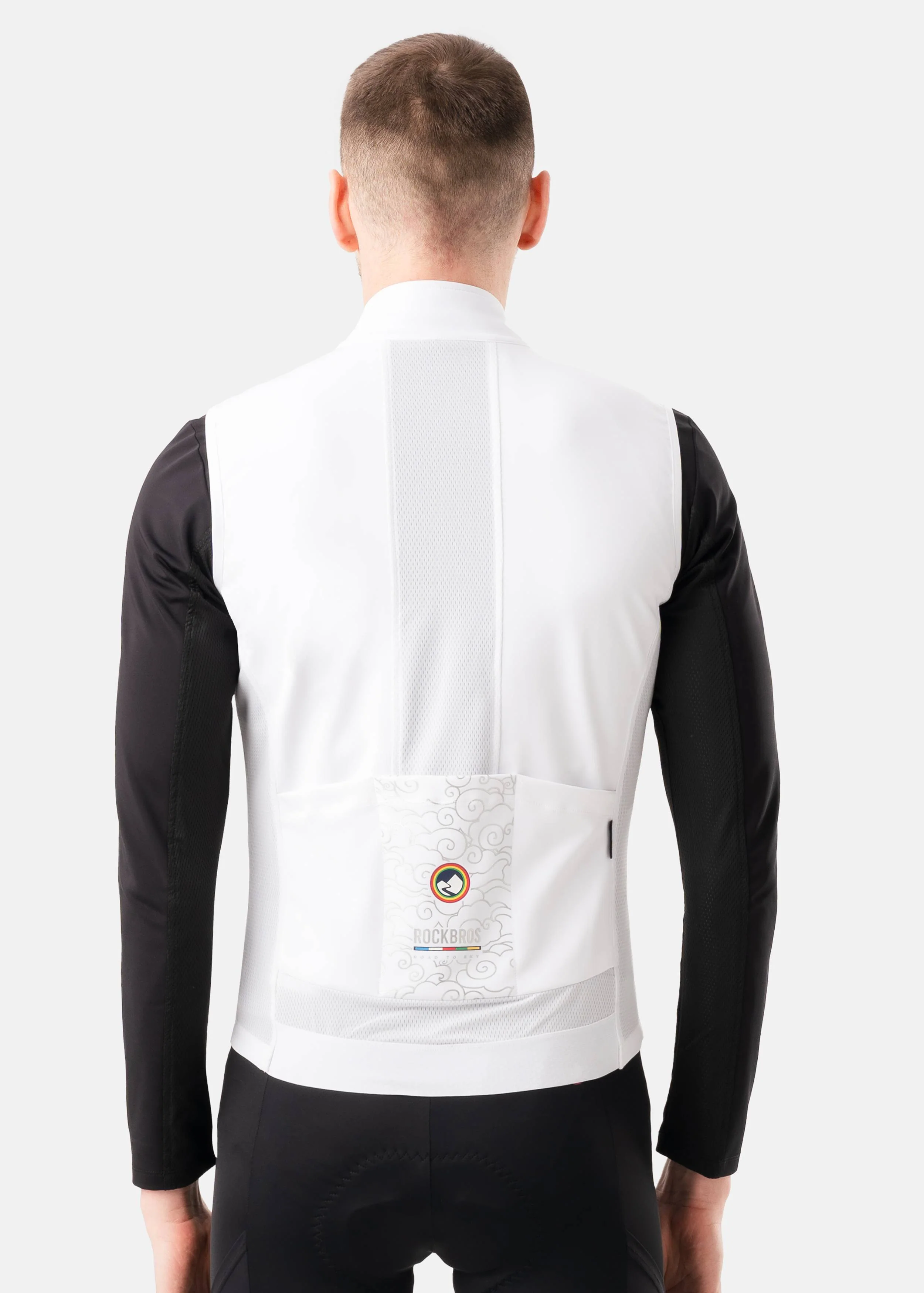 ROCKBROS Road-to-Sky Wind Proof Warm Cycling Gilets - Image 6