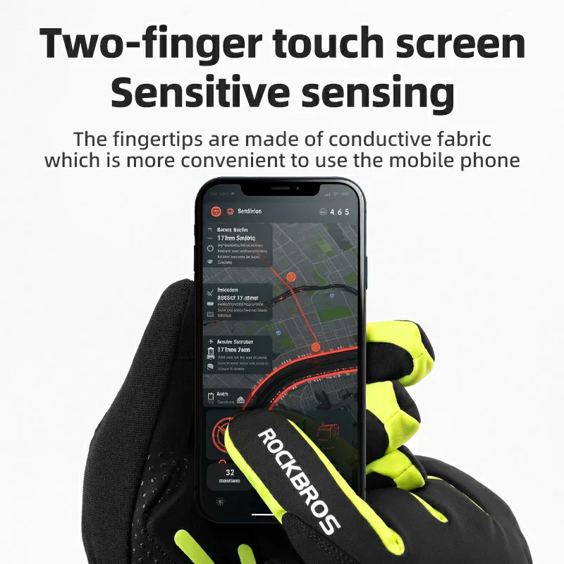 Winter Induction Heated Gloves Warm Windproof - Image 3
