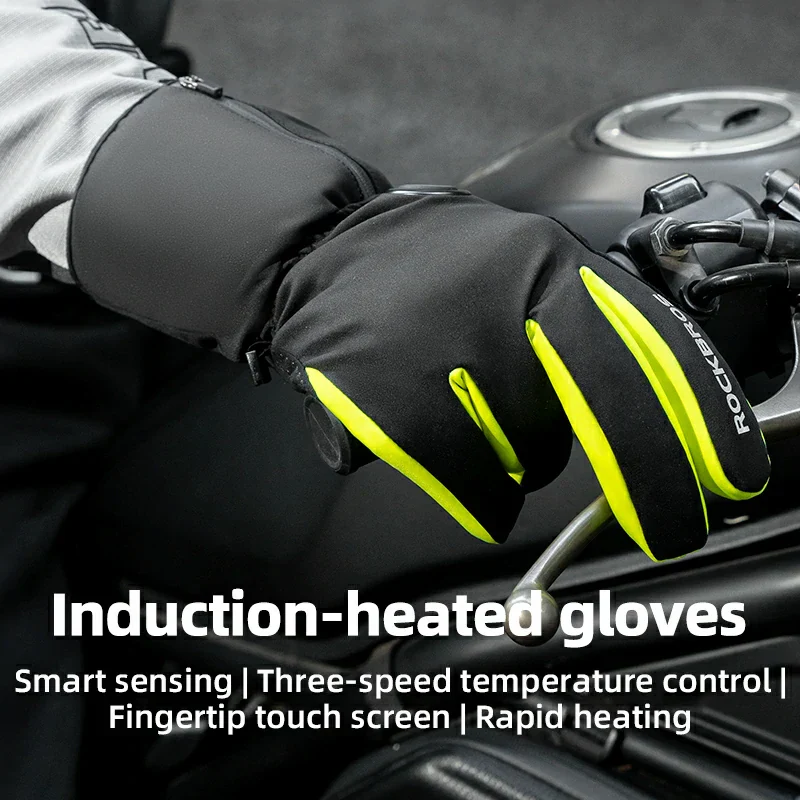 Winter Induction Heated Gloves Warm Windproof - Image 8