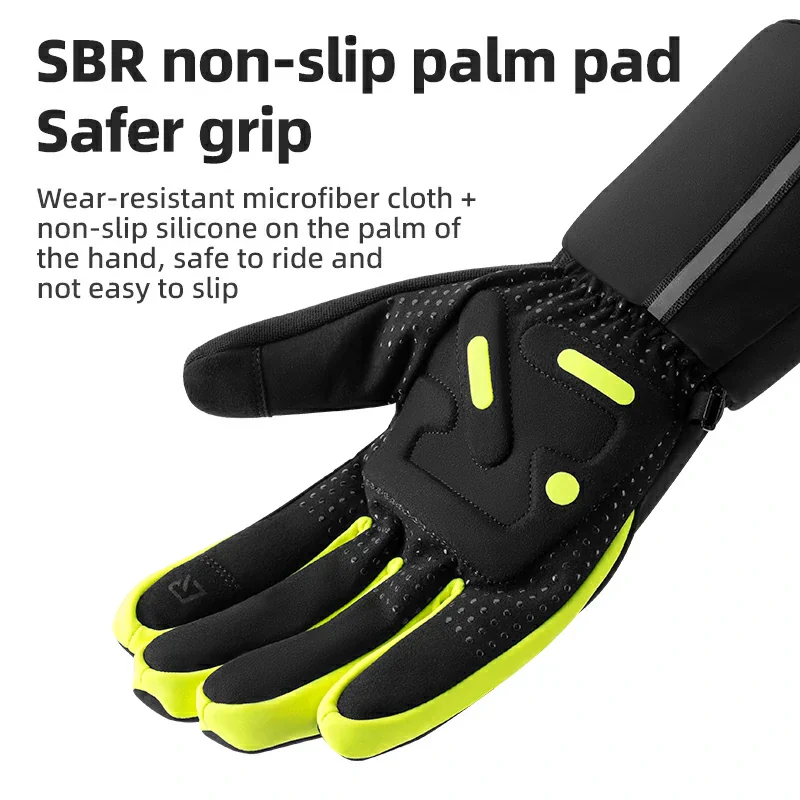 Winter Induction Heated Gloves Warm Windproof - Image 9