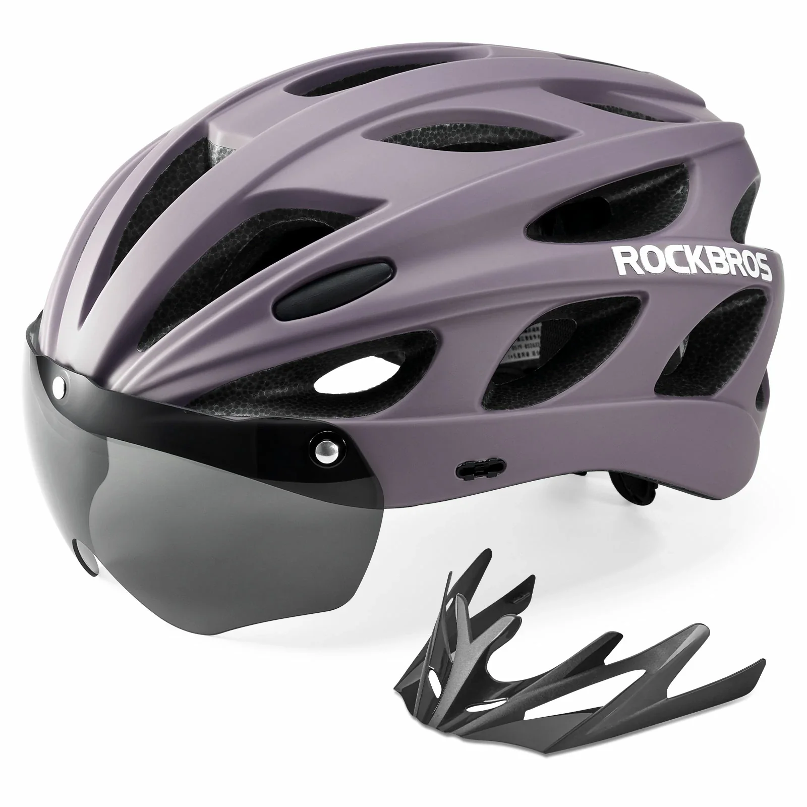 Adult Cycling Helmet with Magnetic Goggles   L/XL TT-16 - Image 5